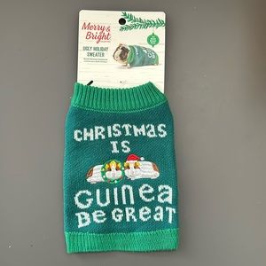 Merry & Bright Small Animal Ugly Christmas Sweater